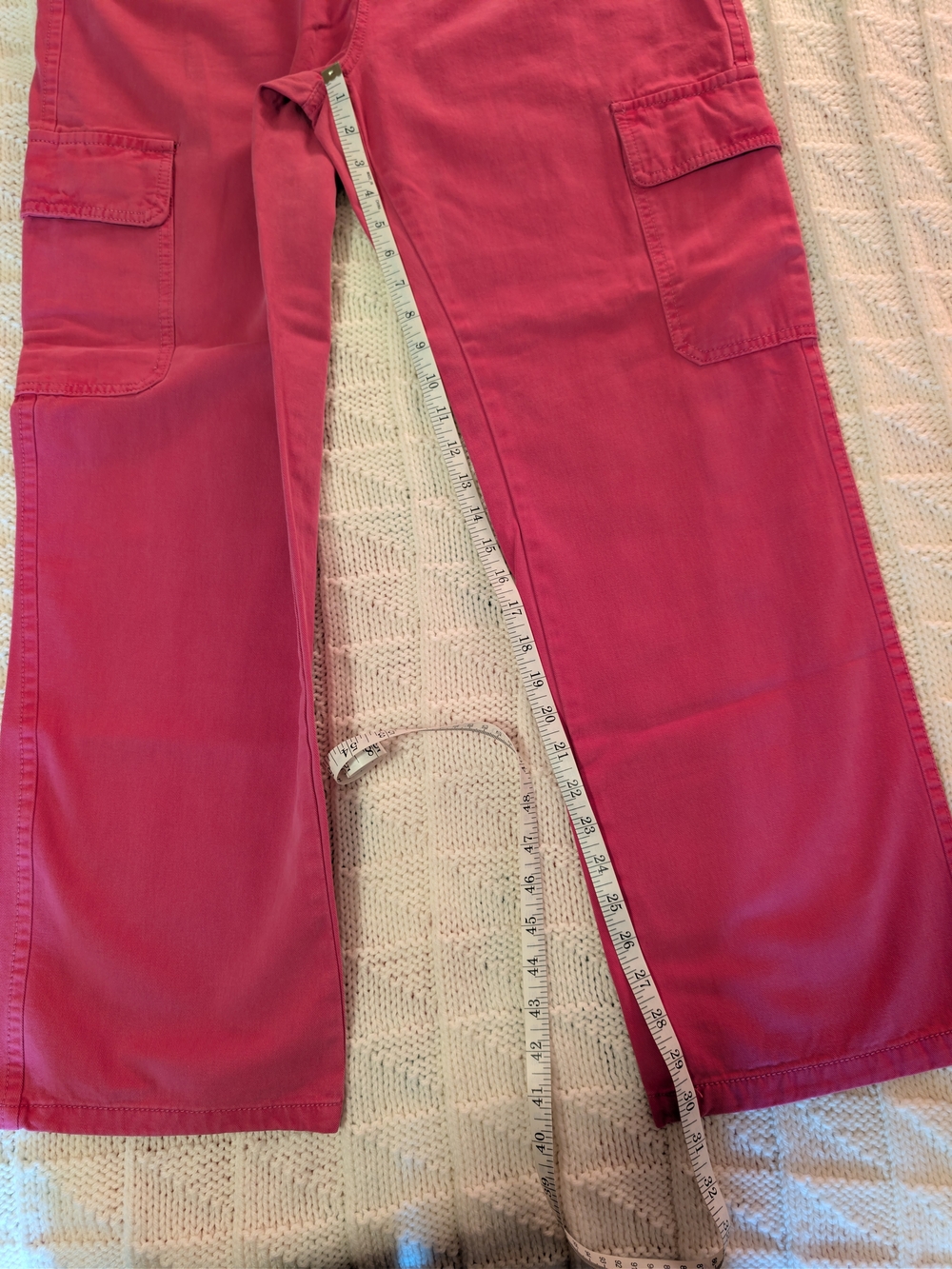 Velvet Heart Dusty Pink Straight-Leg Cargo Jeans - Picture 2 of 9